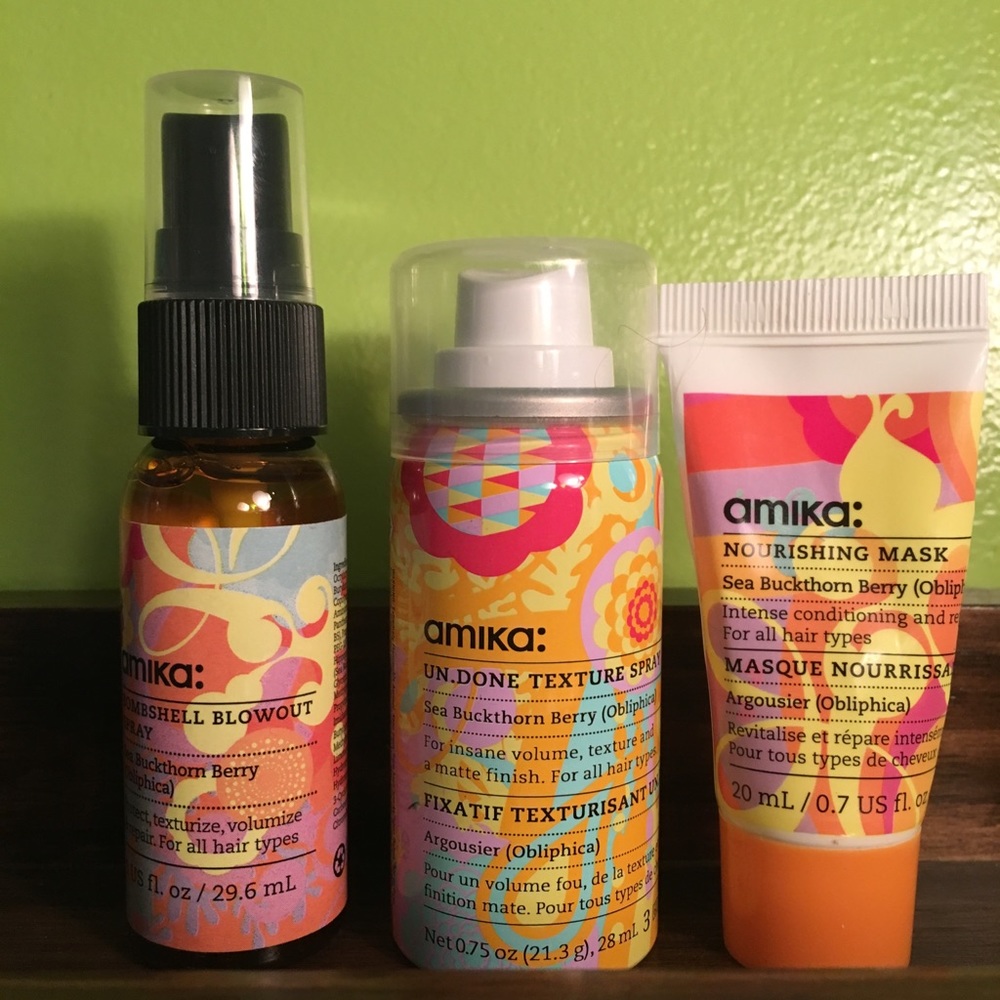 Amika Haircare Mini Set